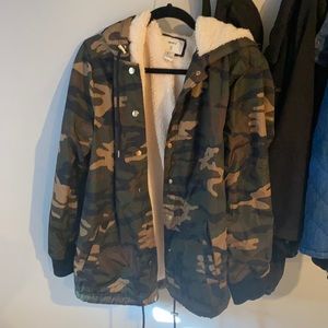 Forever 21 Camo Jacket